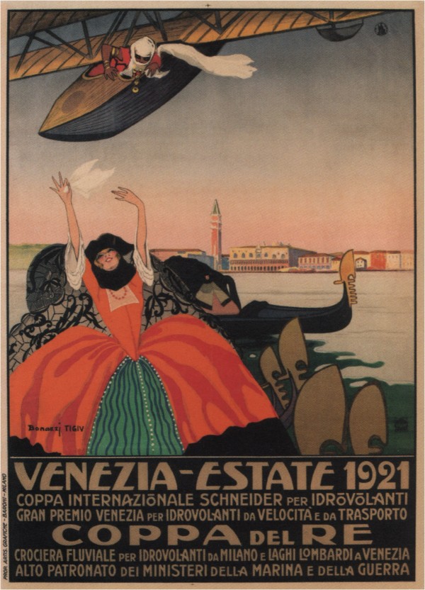 Venezia Estate vintage poster  Print